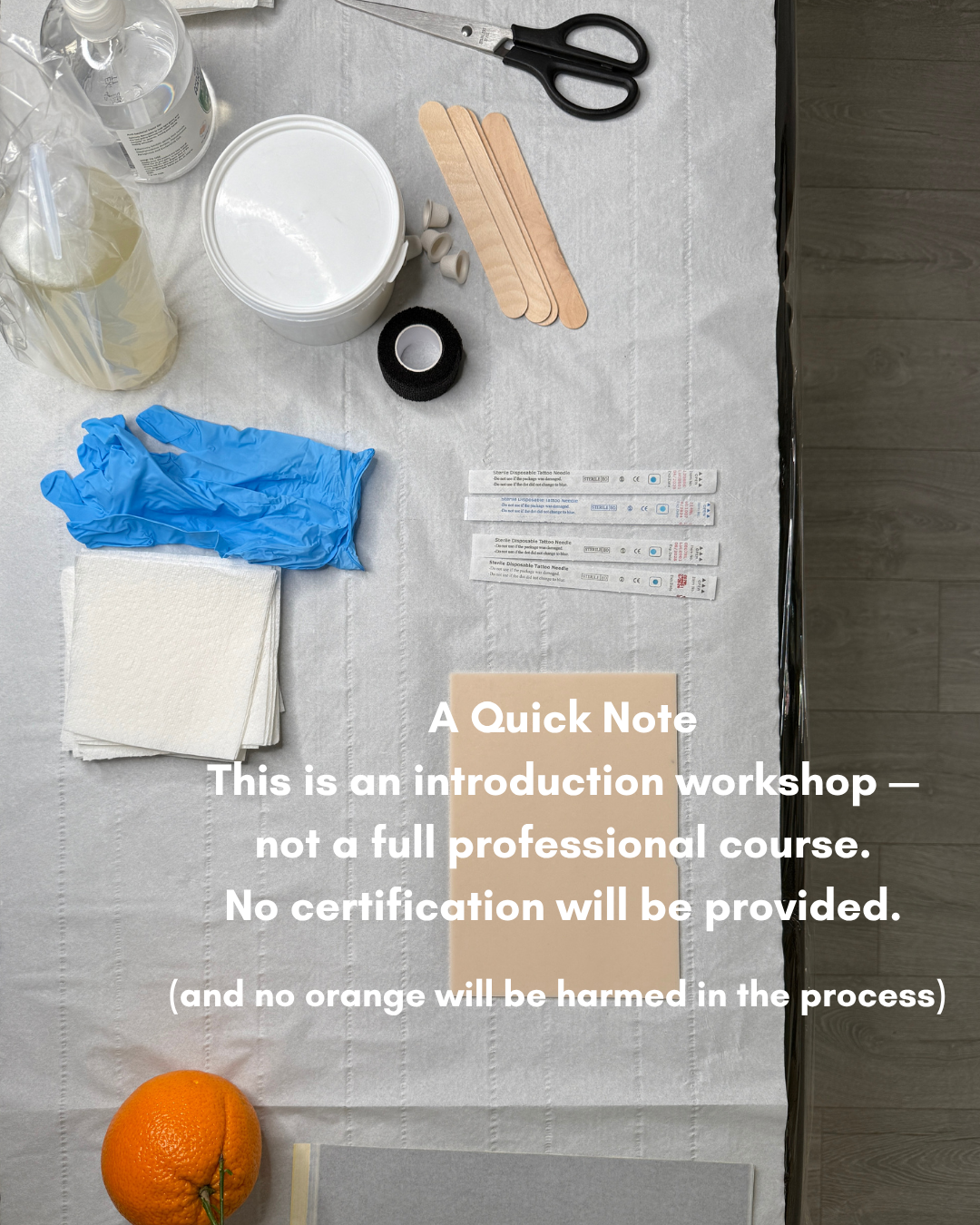 1:1 HANDPOKE WORKSHOP