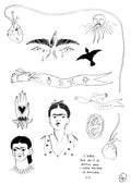 "Frida" A4 print