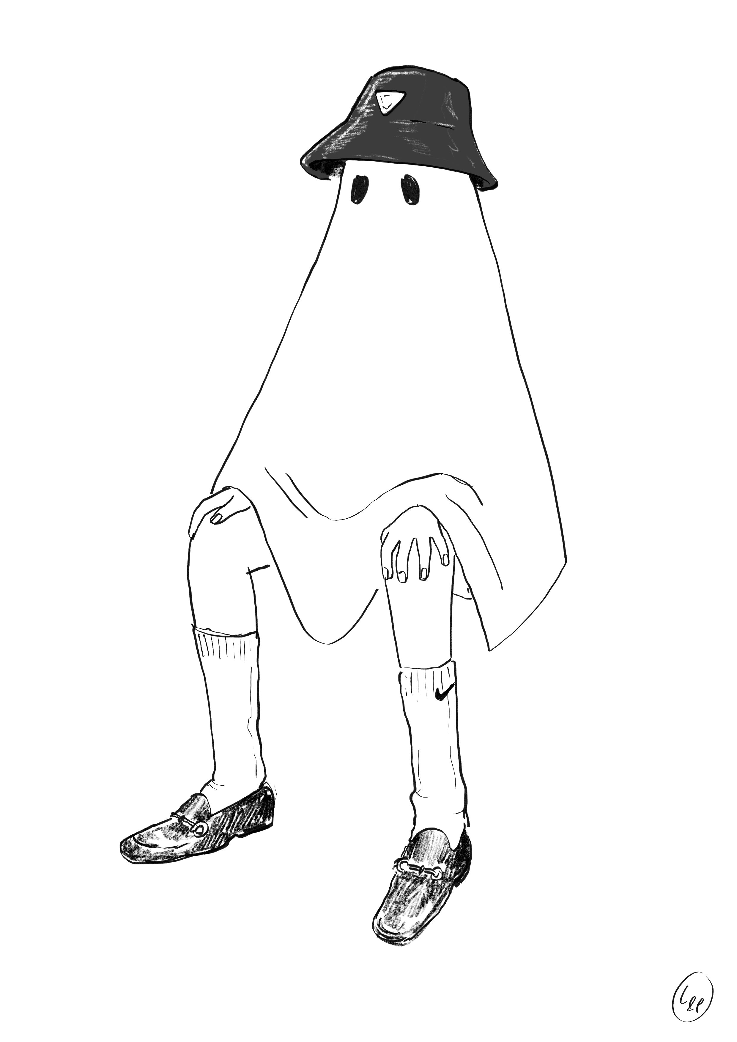 "Gucci Ghost" A4 print