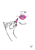 "Make up" A4 print