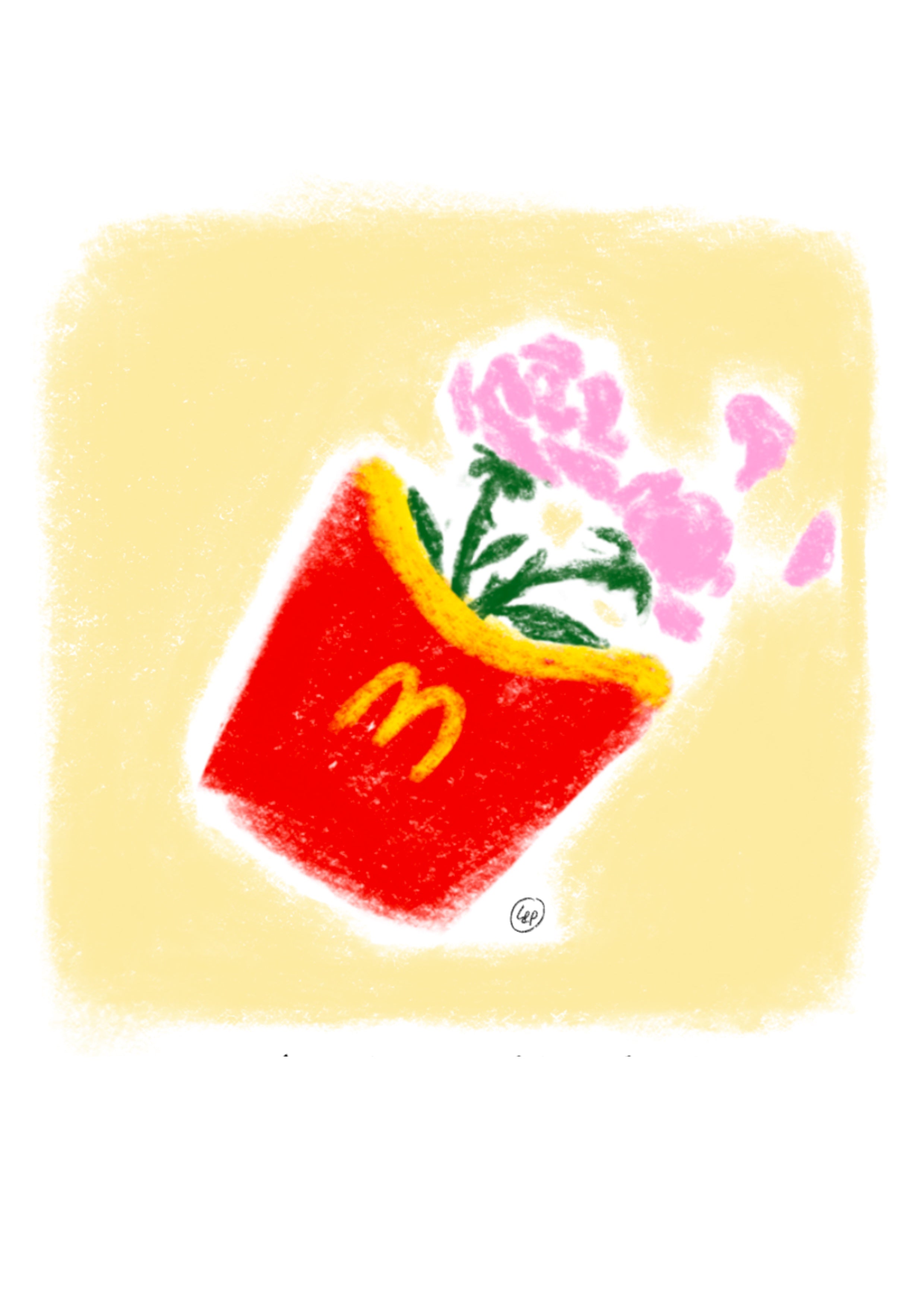 "McFlower" A4 print
