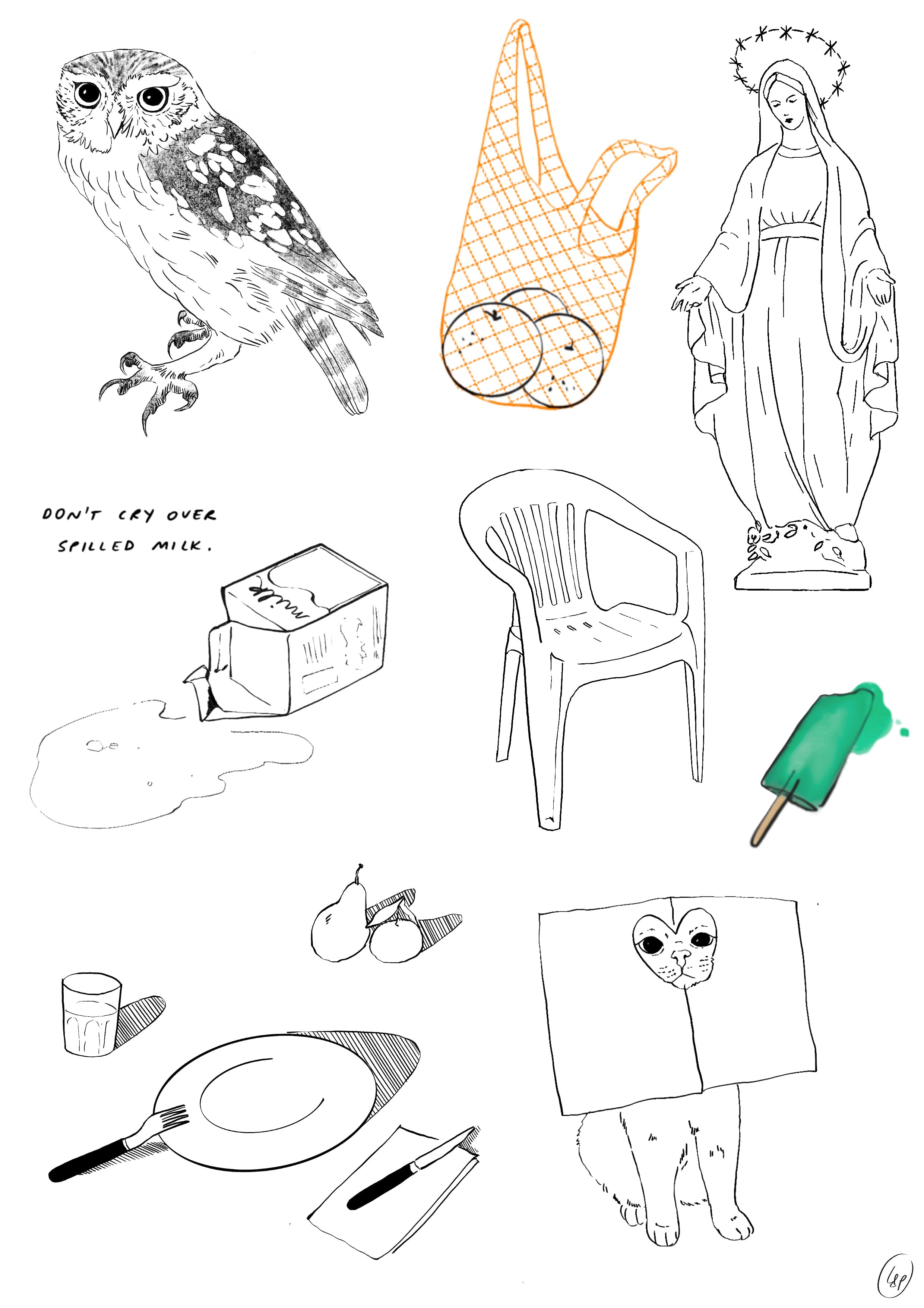 "Flash Sheet" A4 print