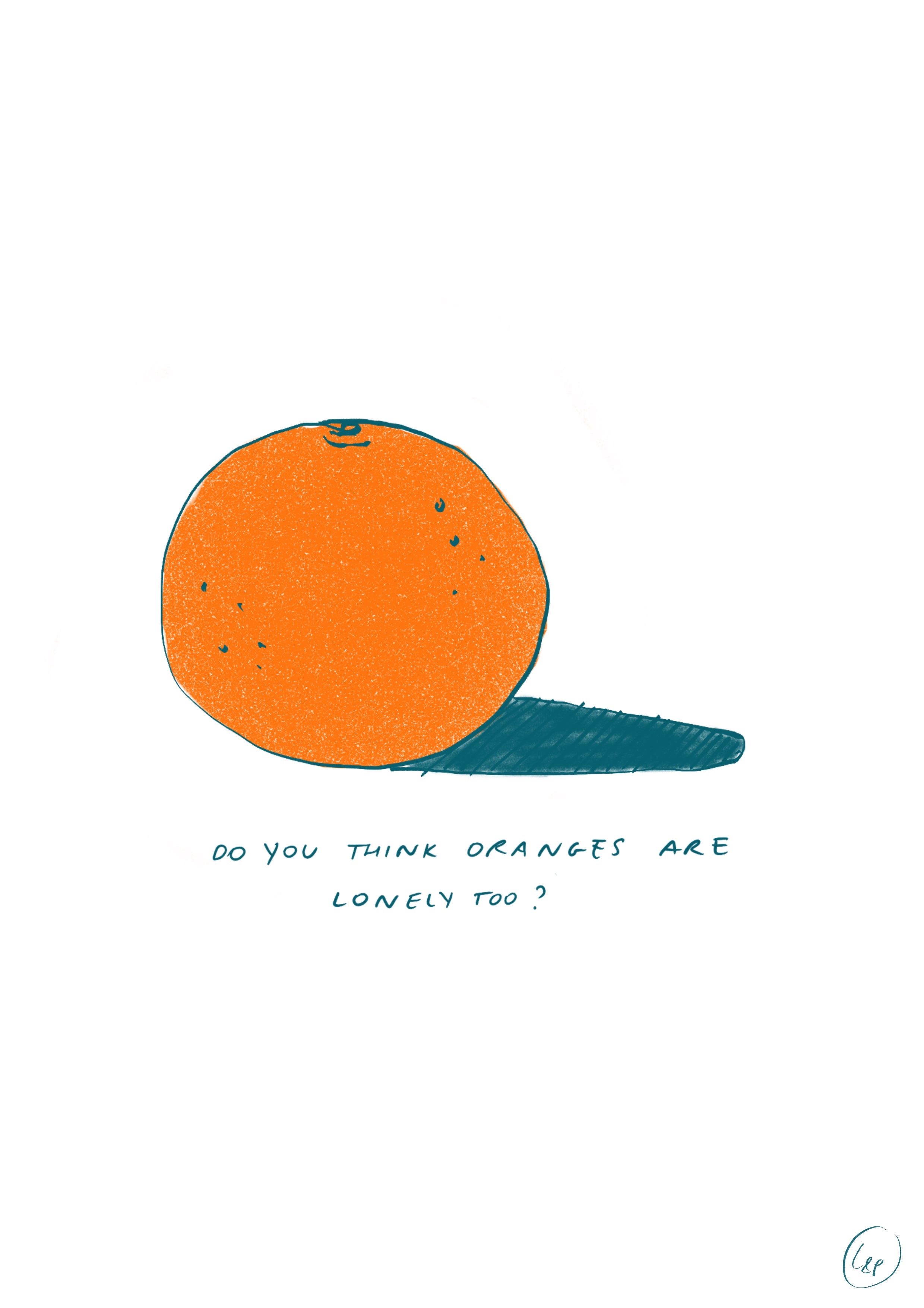 "Oranges" A4 print