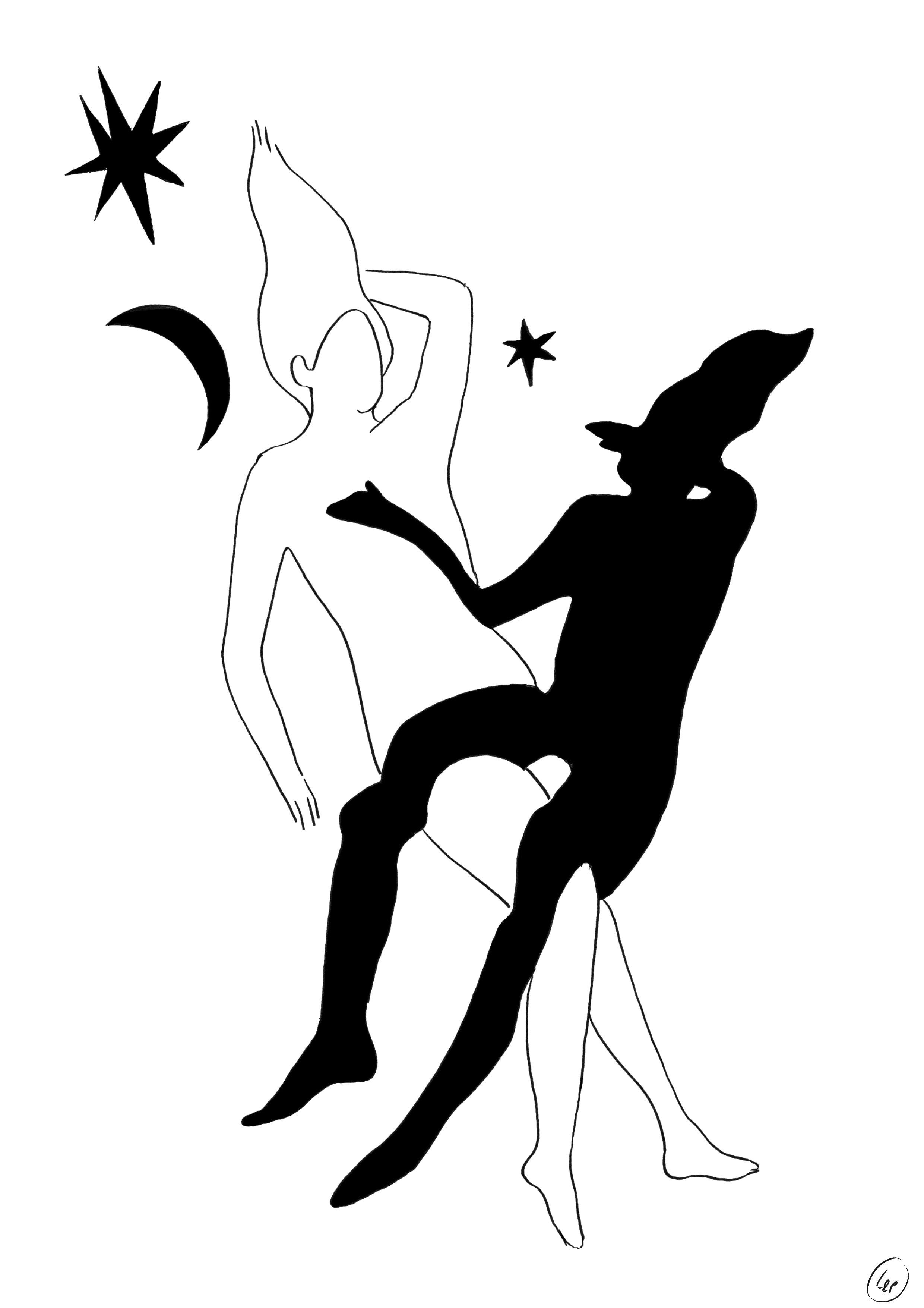 "Shadows" A4 print