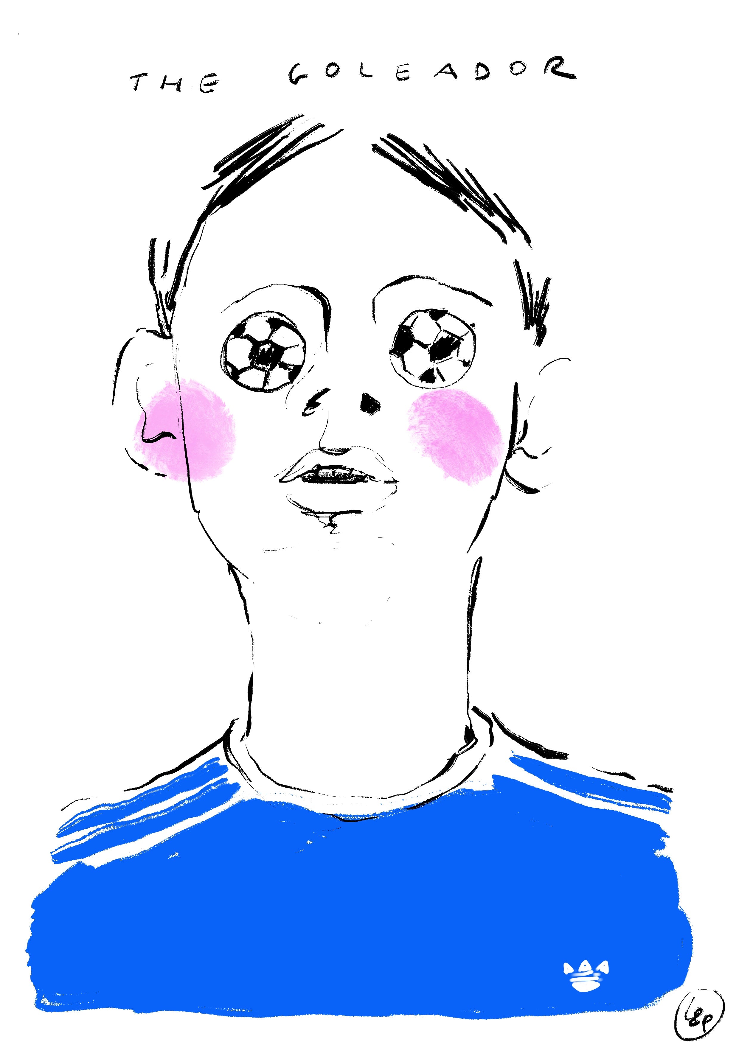 "The Goleador" A4 print